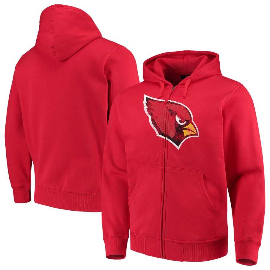 Men's Arizona Cardinals G III Sports by Carl Banks Primary Logo Full Zip Hoodie Cardinal,We sell and wholesale Men's Arizona Cardinals G III Sports by Carl Banks Primary Logo Full Zip Hoodie Cardinal on line form chian!